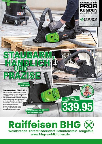 Titelseite: Eibenstock – Profiangebote im März