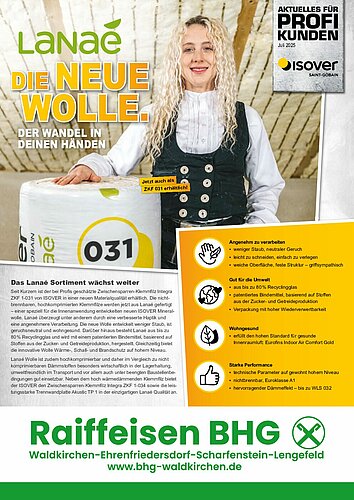 Titelseite: Isover – Profiangebote im Juli