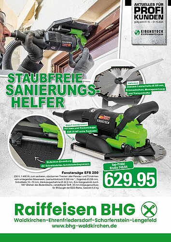 Titelseite: Eibenstock – Profiangebote im Oktober
