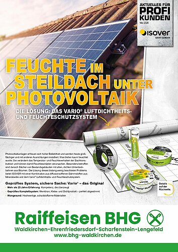 Titelseite: Isover – Profiangebote im Mai